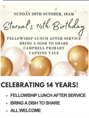 Join us as we celebrate our 14th Birthday