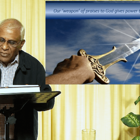 Ps. Robin John speaks at Eternal Life Ministries