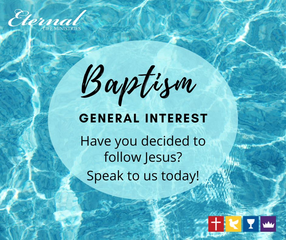 Have you decided to follow Jesus? Speak to us today!